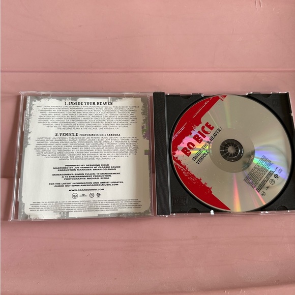 Bo Bice | Inside Your Heaven / Vehicle | Vintage CD - Picture 2 of 3
